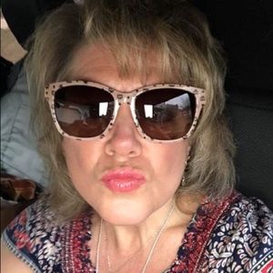 MCM sunglasses new. Hard case included.